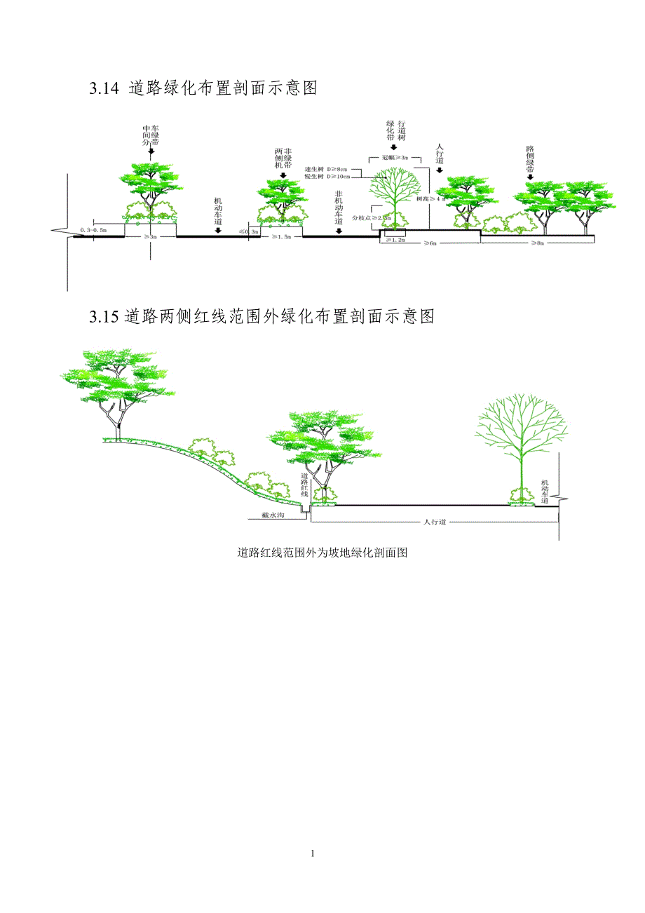 湖南省城市道路绿化景观建设导则二.doc_第1页