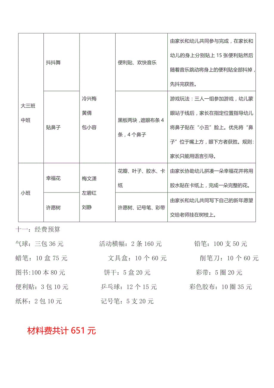 幼儿园2018年元旦活动方案_第4页