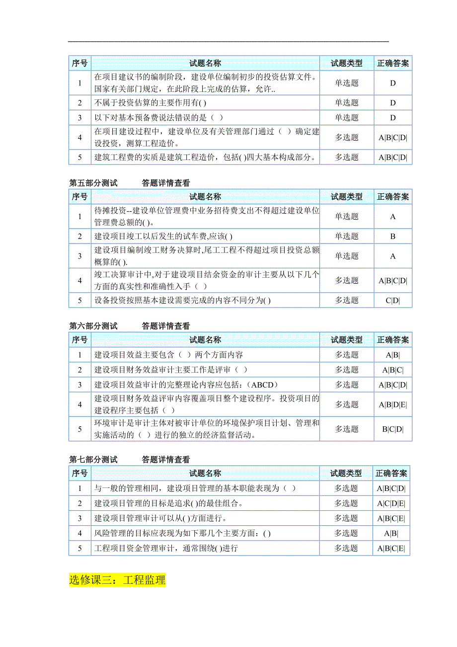 2015-2017年度招标师继续教育选修课试题及答案_第3页