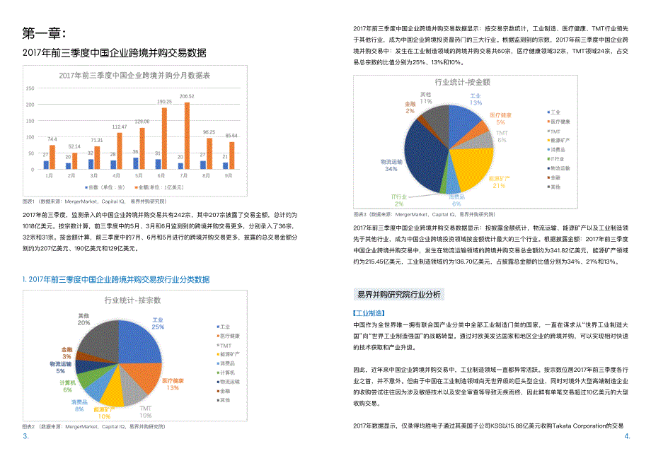 2017年Q1-Q3 跨境并购趋势报告_第4页