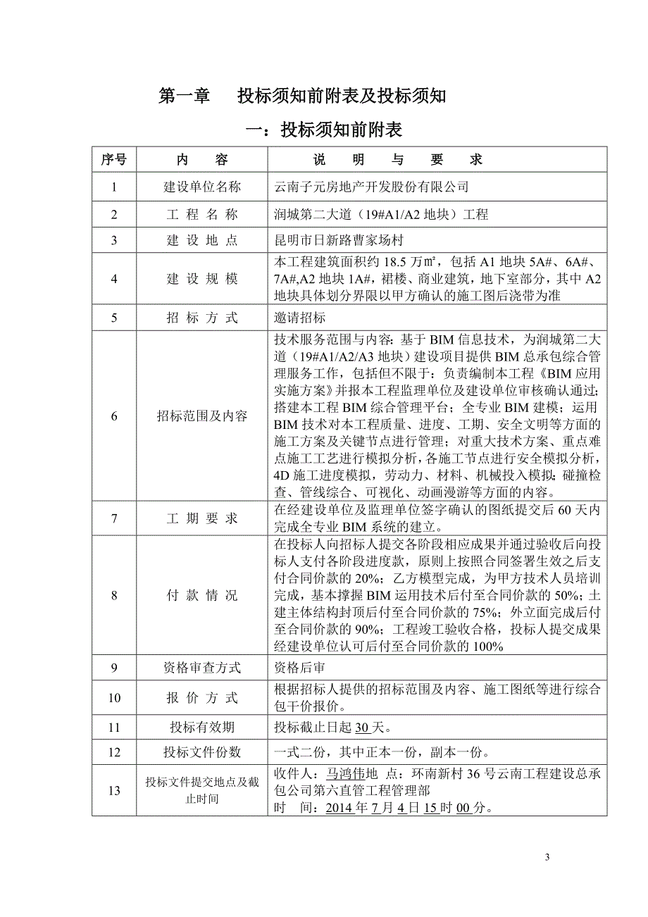 润城第二大道BIM招标书_第3页