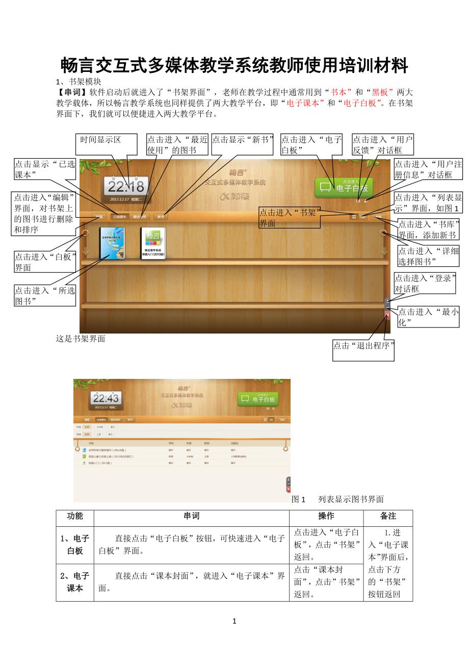 畅言交互式多媒体教学系统教师使用培训材料_第1页