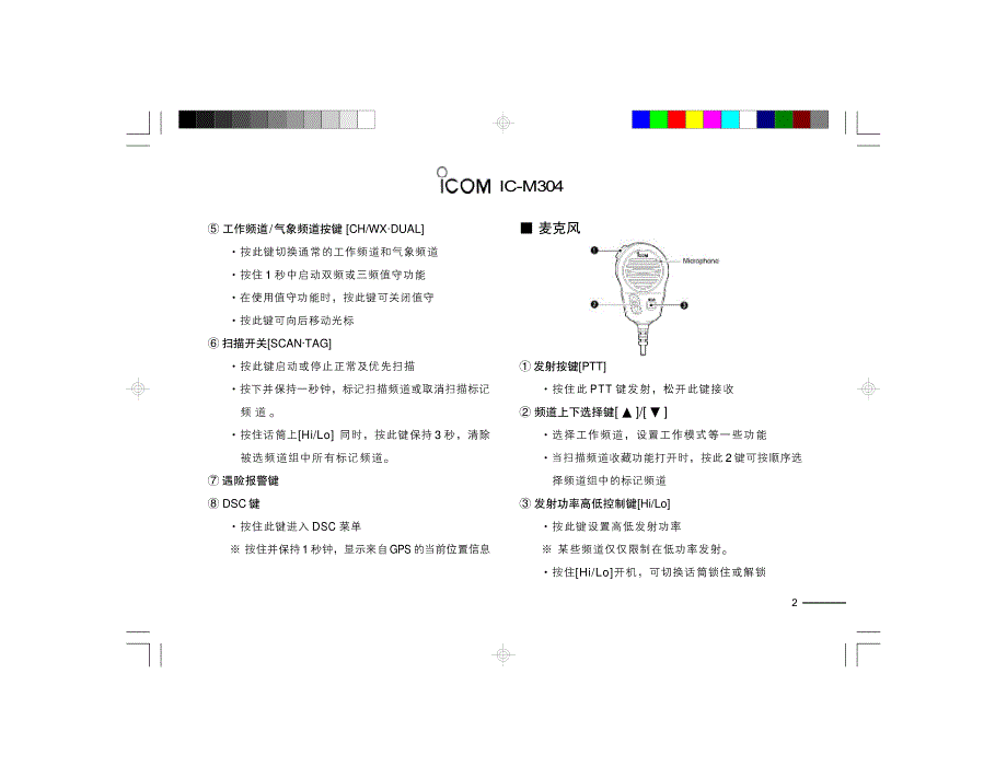 IC-M304中文说明书_第3页