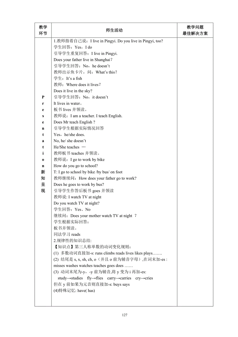 PEP Book 7 Unit 4 B Let&#39;s learn 教案 教学反思 说课稿 课件_第2页