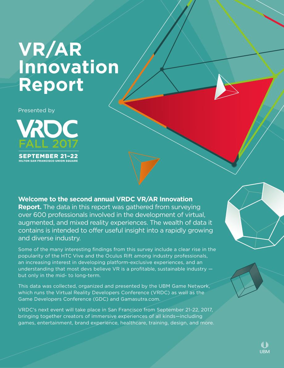 UBM-2017年VR-AR创新性报告（英文）-201706-50页_第1页