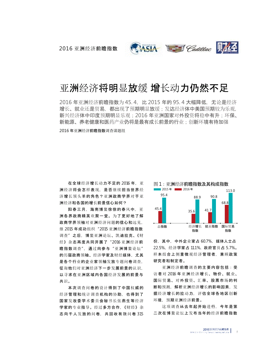 2016亚洲经济前瞻指数-博鳌亚洲论坛_第2页