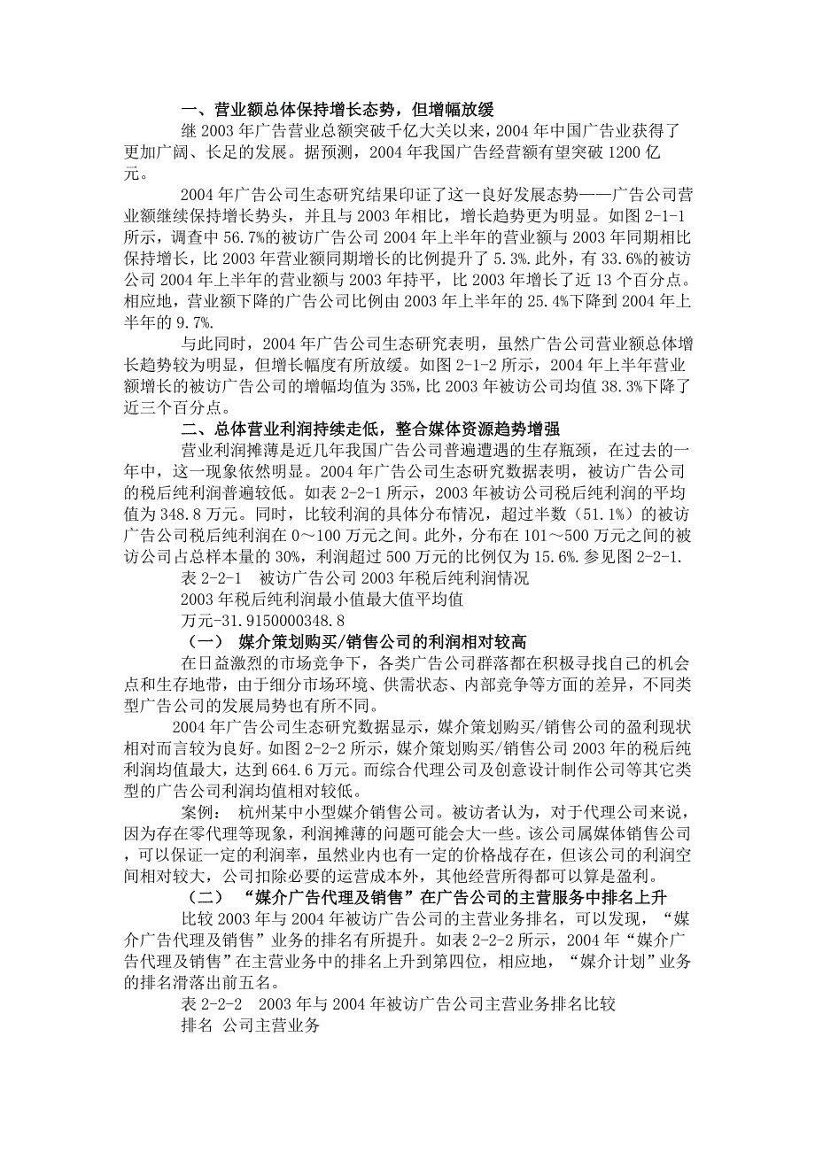 2004年中国广告公司生态调查专项综合报告_第3页