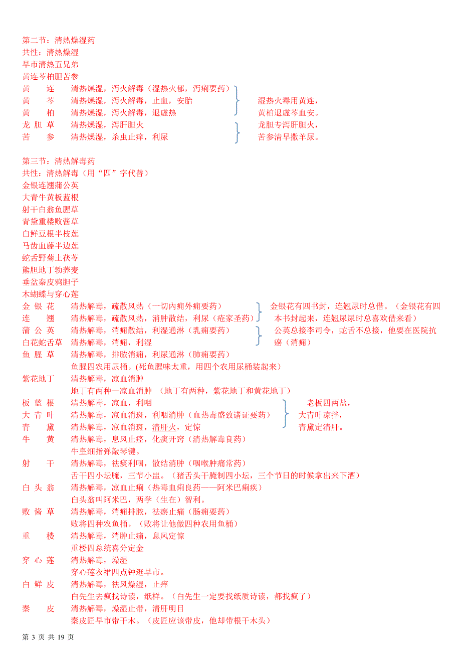 中药功效总结完整版_第3页