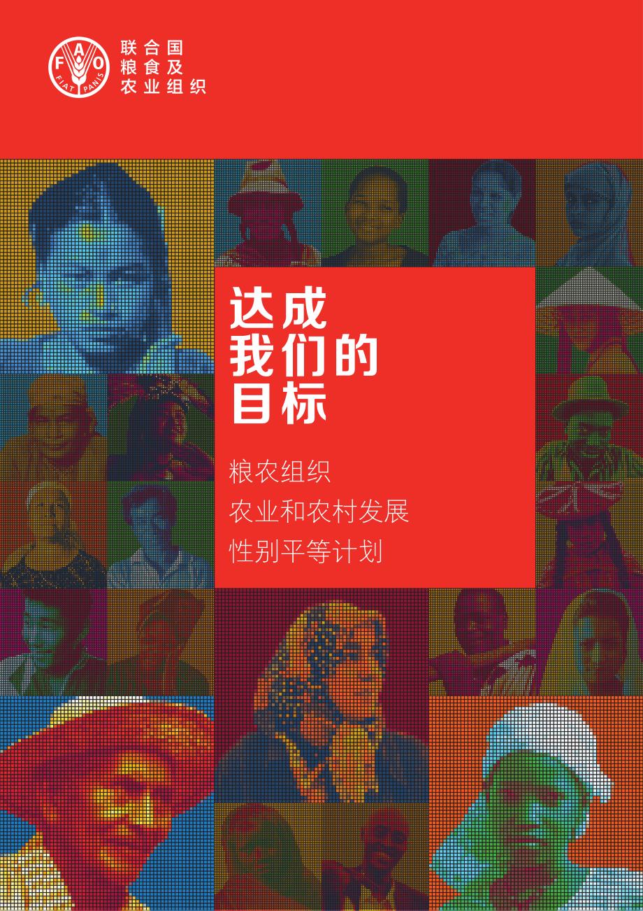 世界粮农组织-农业和农村发展性别平等计划-80页_第1页