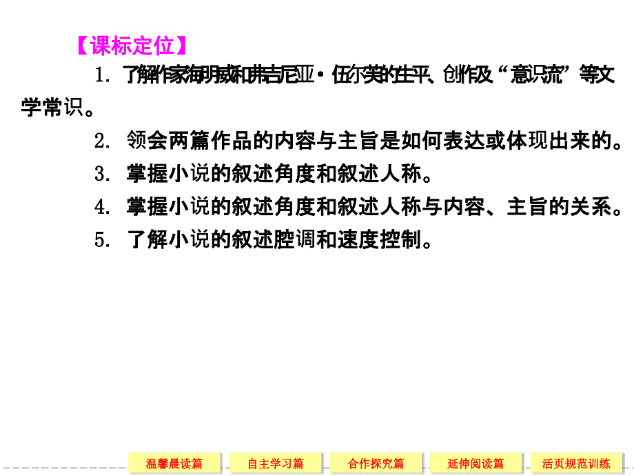 【创新设计】2013-2014学年高中语文人教版选修《外国小说欣赏》桥边的老人_第3页