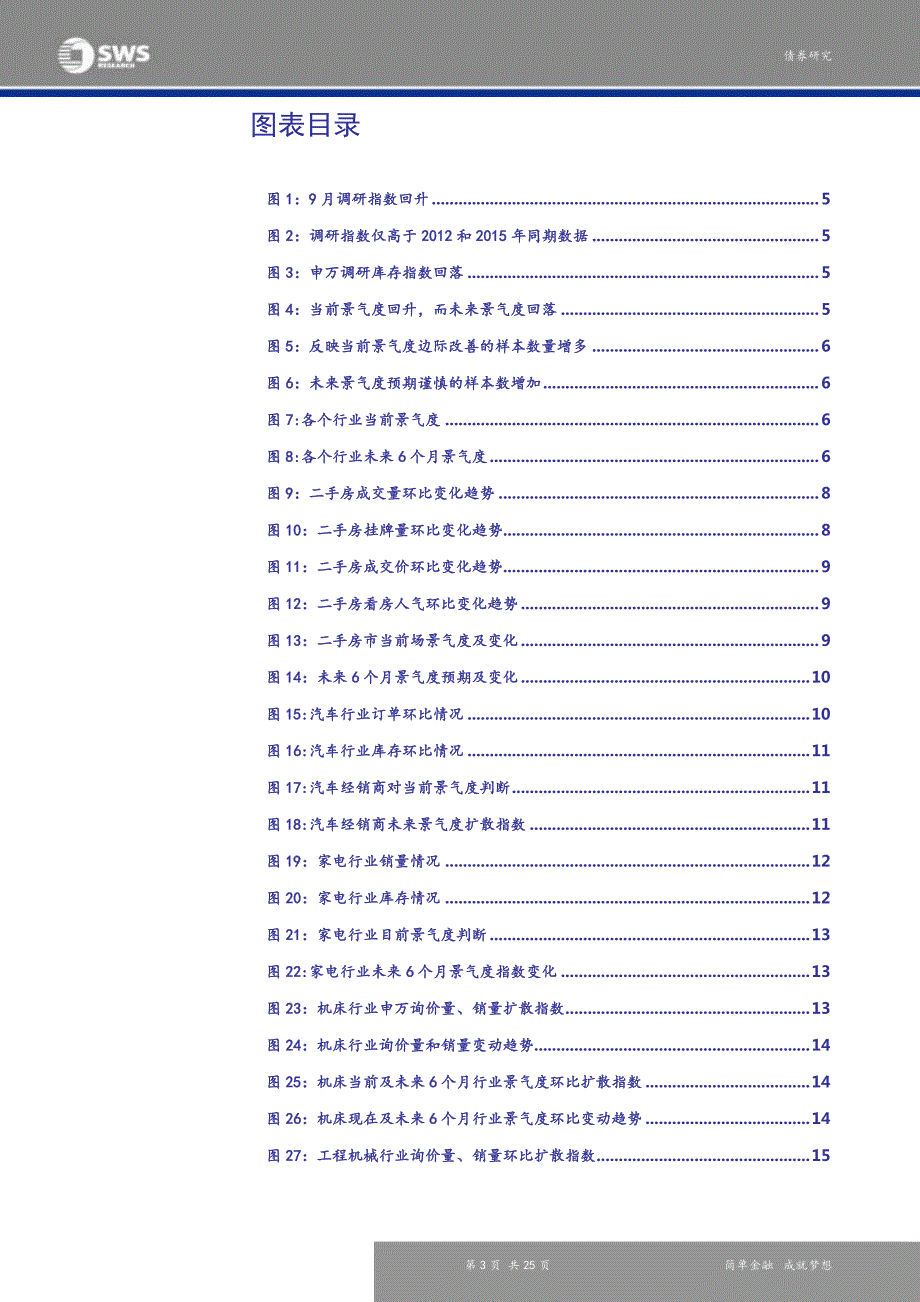 9月申万调研指数报告：环保压力加大，中游制造未来预期谨慎_第3页