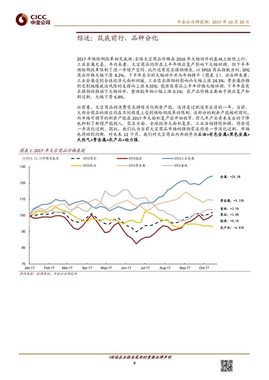 中金大宗商品2018~2019展望：筑底前行，品种分化_第5页