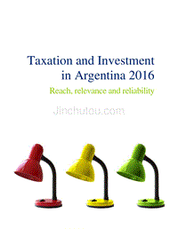 国别投资指南-阿根廷（英文）-25页
