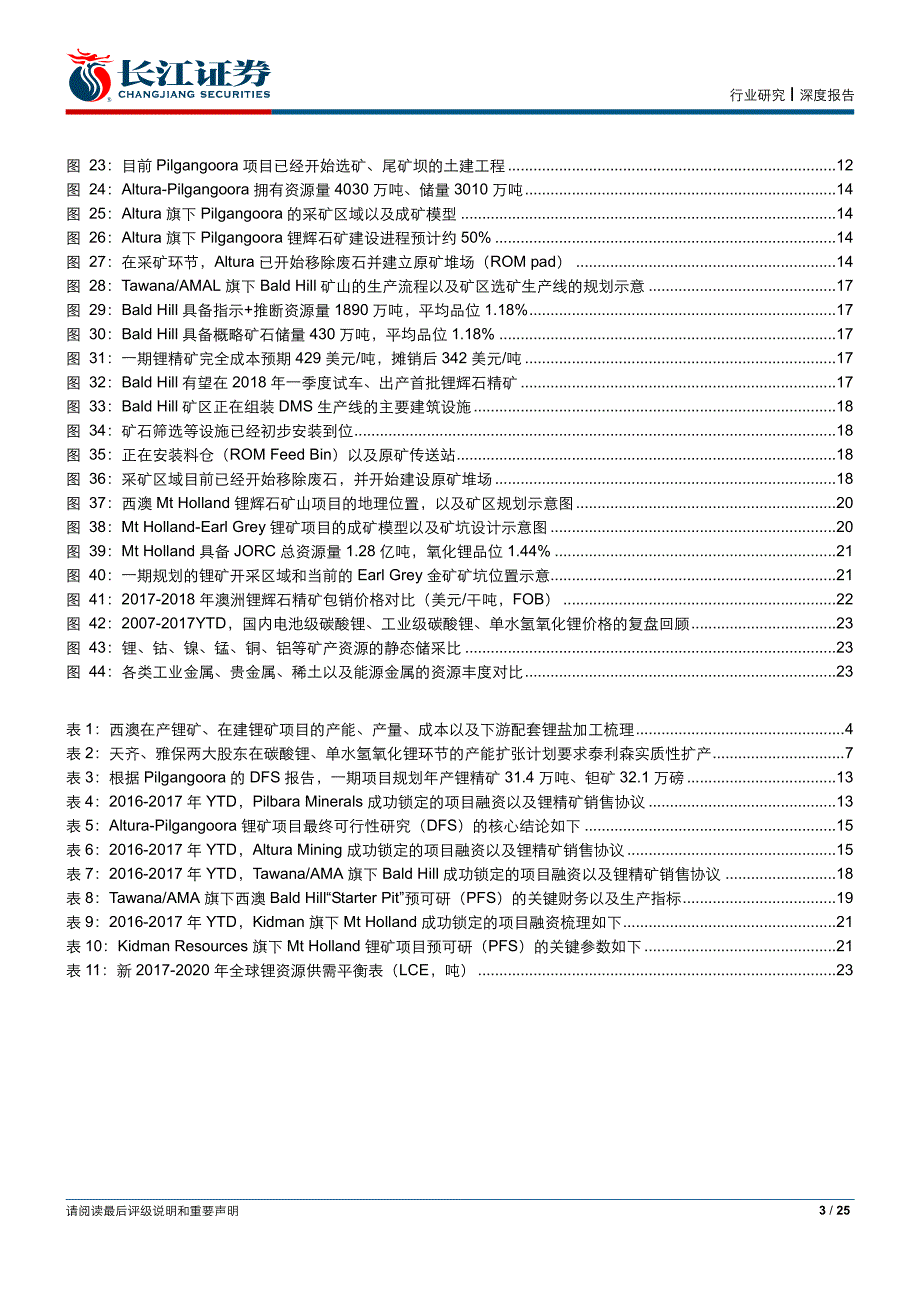 金属非金属行业：锂资源观察十四，澳洲锂辉石矿山开发概览_第3页