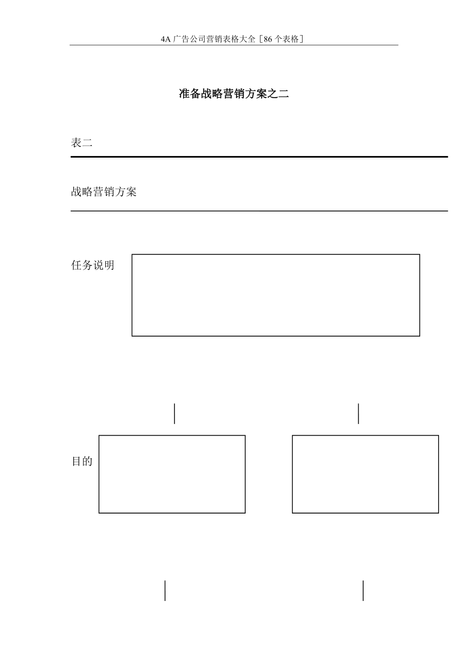 255530706_4A广告公司营销表格大全［86个表格］_第3页