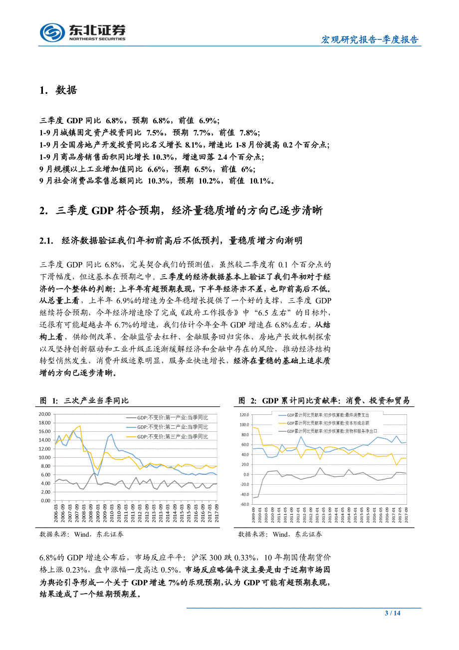 三季度经济评述与四季度展望：经济中规中矩，量稳质增方向渐清晰_第2页