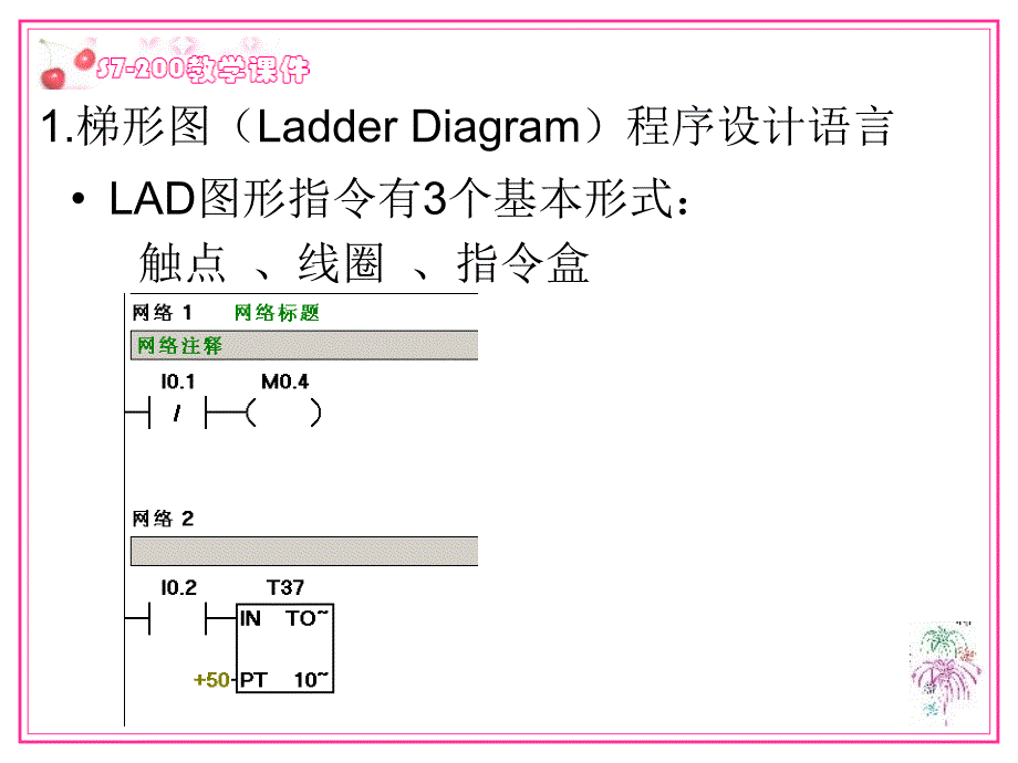 PLC梯形图程序设计语言_第1页