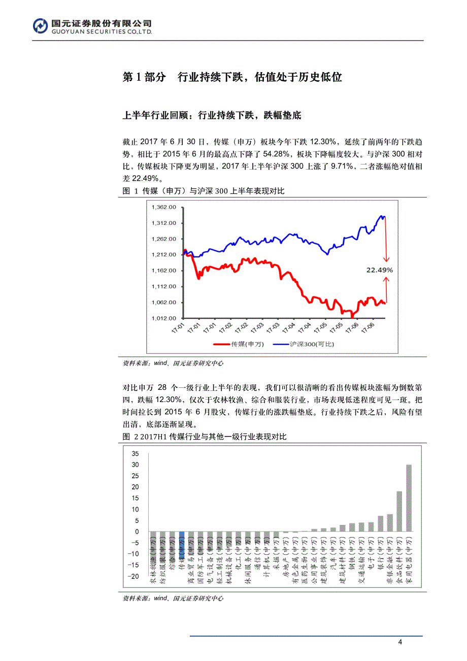 传媒行业2017年中期投资策略：下半年把握具成长性的行业龙头_第4页