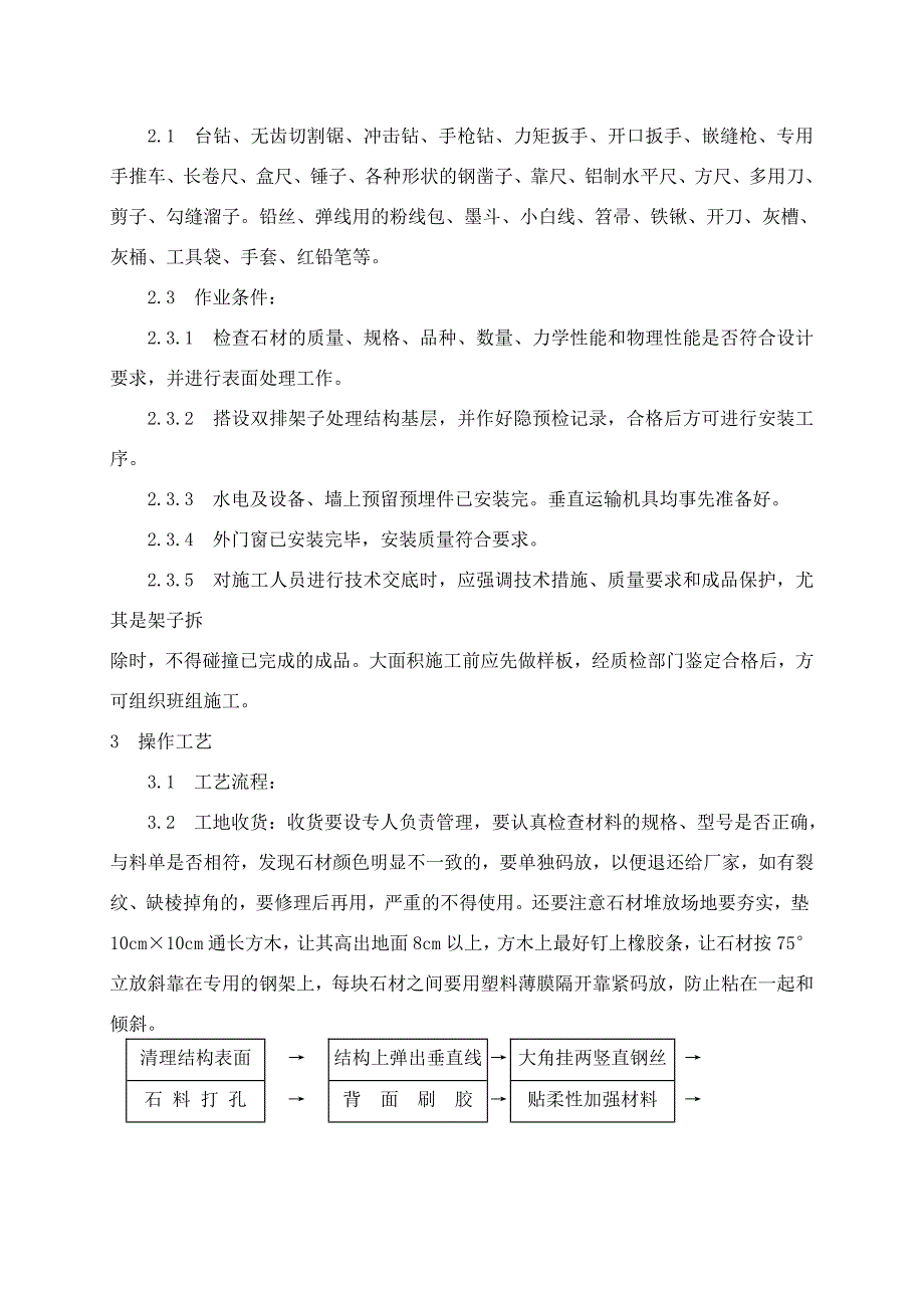 大学图书馆工程外饰面板干挂工艺干挂花岗岩施工方案_第2页