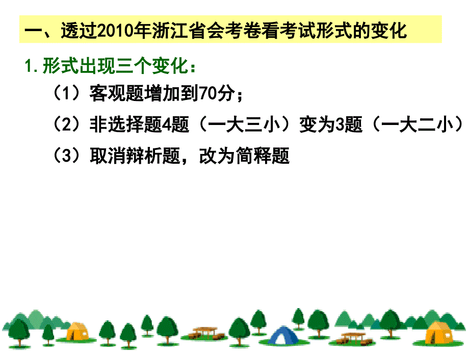 人民版高中历史高中历史会考复习研讨会议：必修一_第4页