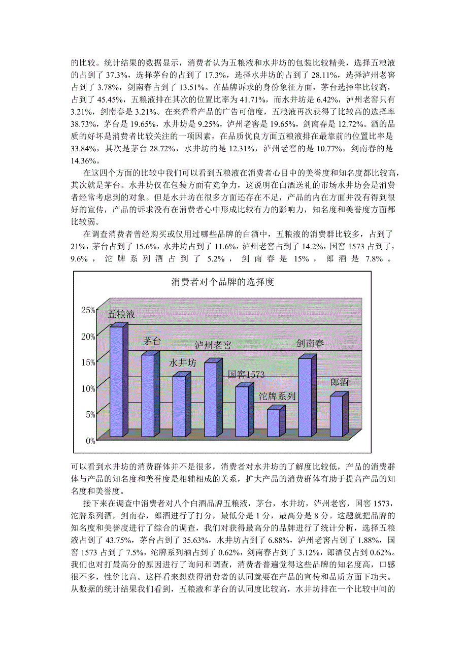 关于水井坊竞争力与市场现状调查与研究的报告_第2页