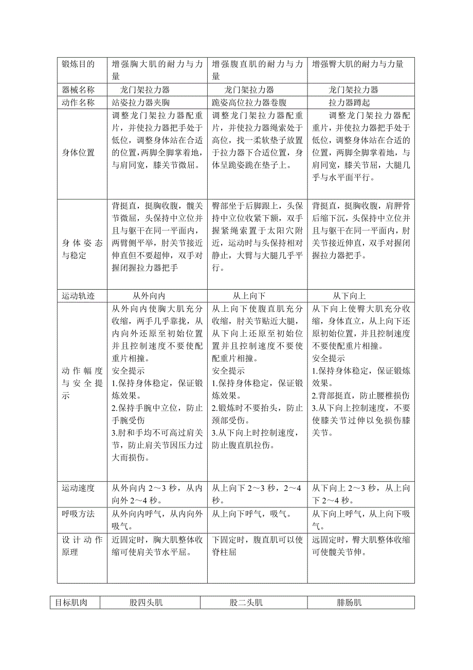 中级抗阻运动技术_第3页