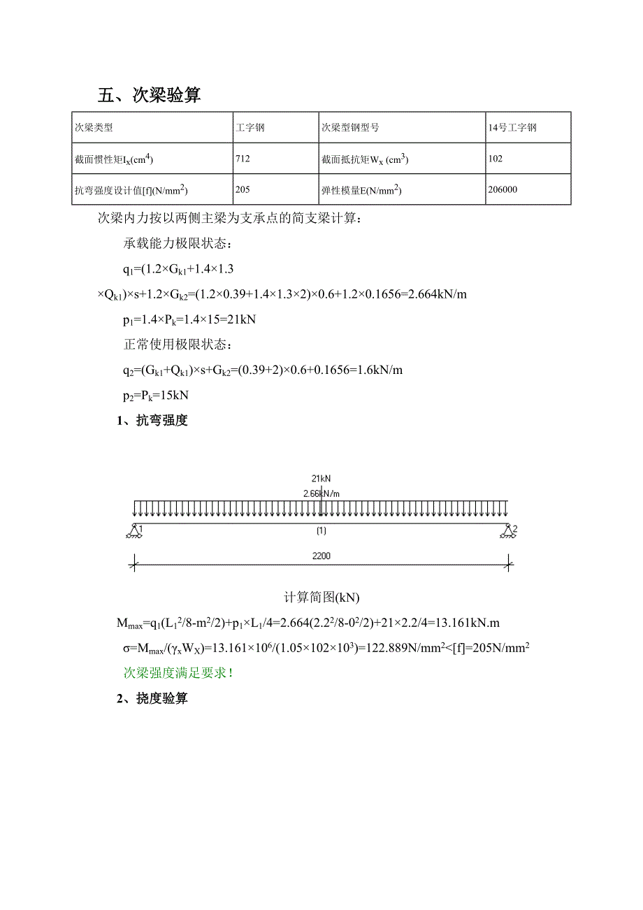 型钢悬挑卸料平台施工方案_第4页