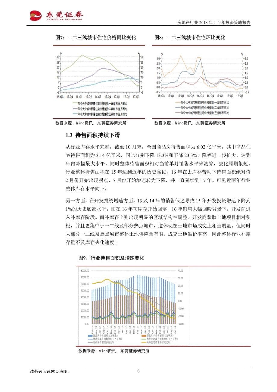 房地产行业18年上半年投资策略报告：A股纳入MSCI价值龙头地产股估值修复值得期待_第5页