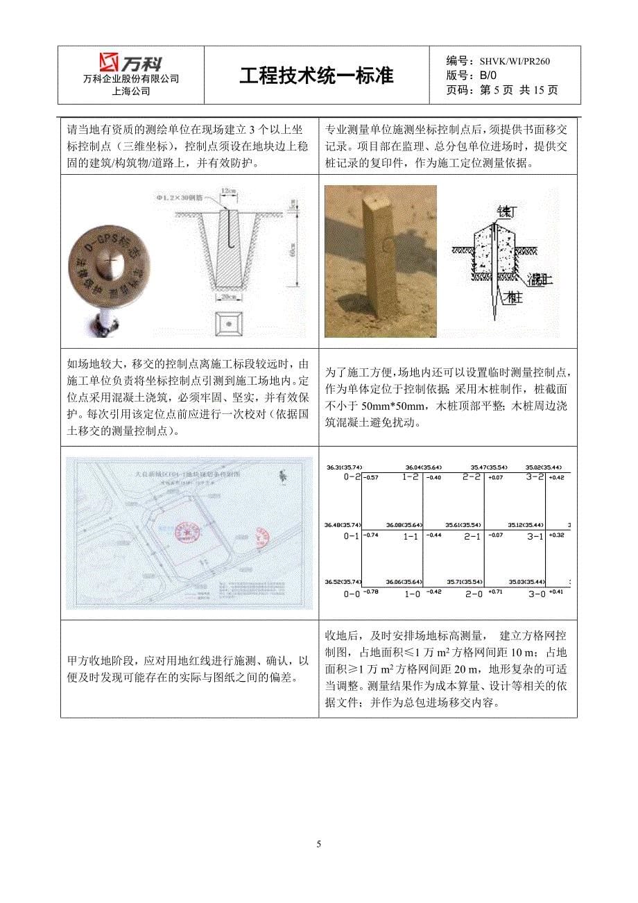 万科上海公司工程测量放线作业指引(新)_第5页