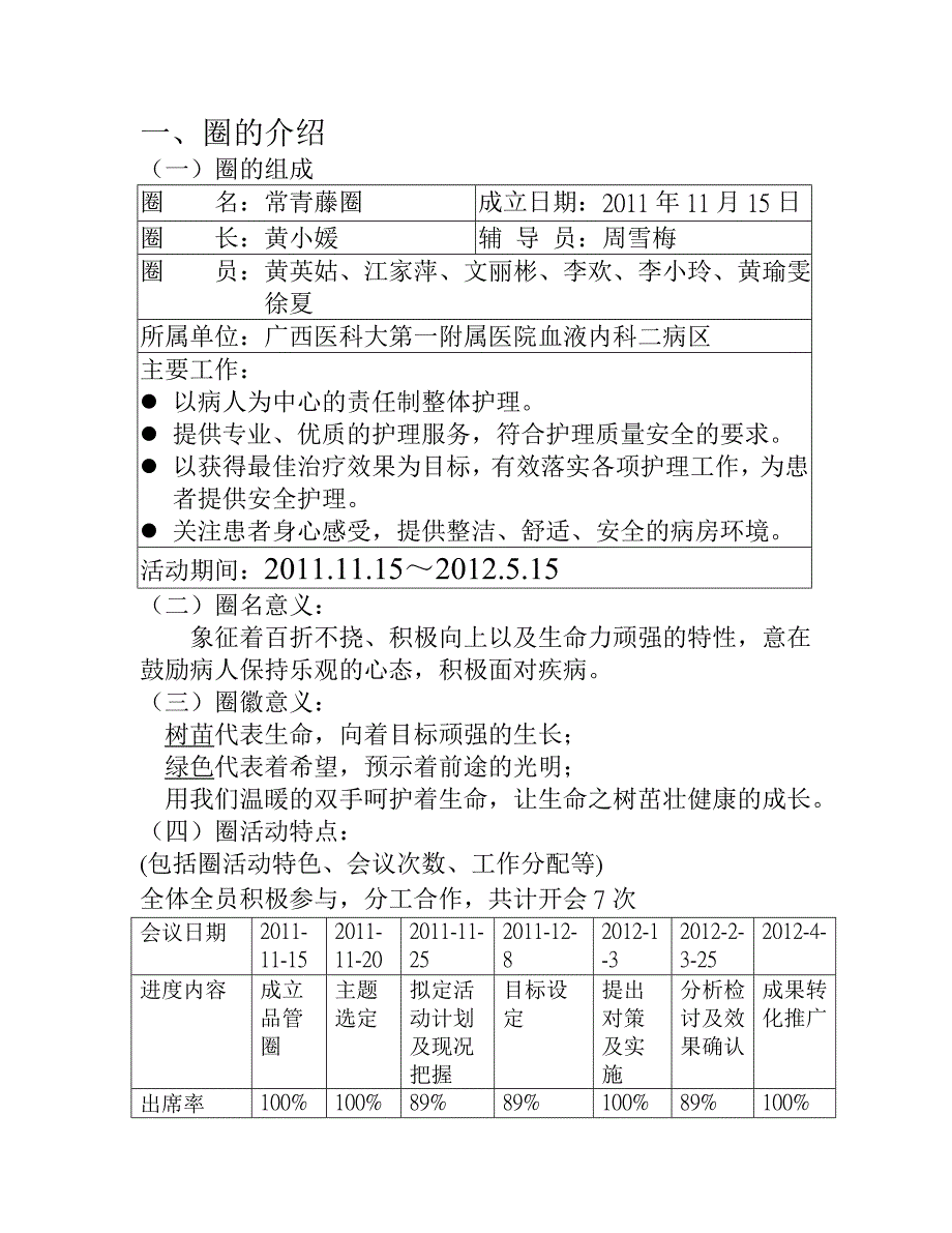 医院  品管圈活动成果报告_第3页