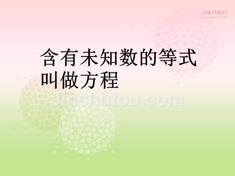 金《方程课件》小学数学冀教2011课标版五年级上册课件14048.ppt_第4页