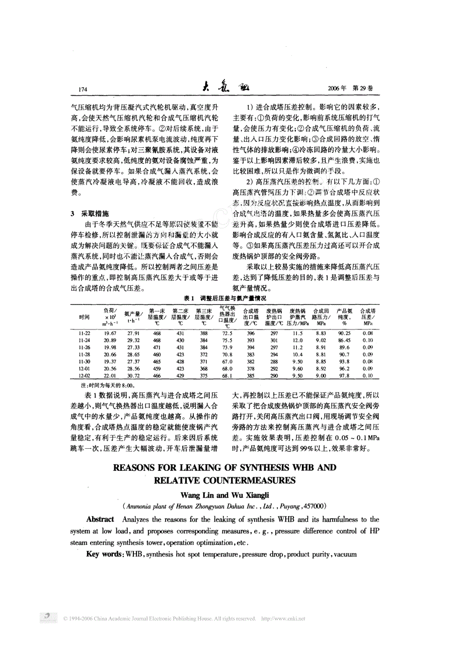 合成废热锅炉泄漏原因及采取措施_第2页