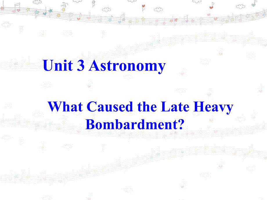 Unit 3 Astronomy