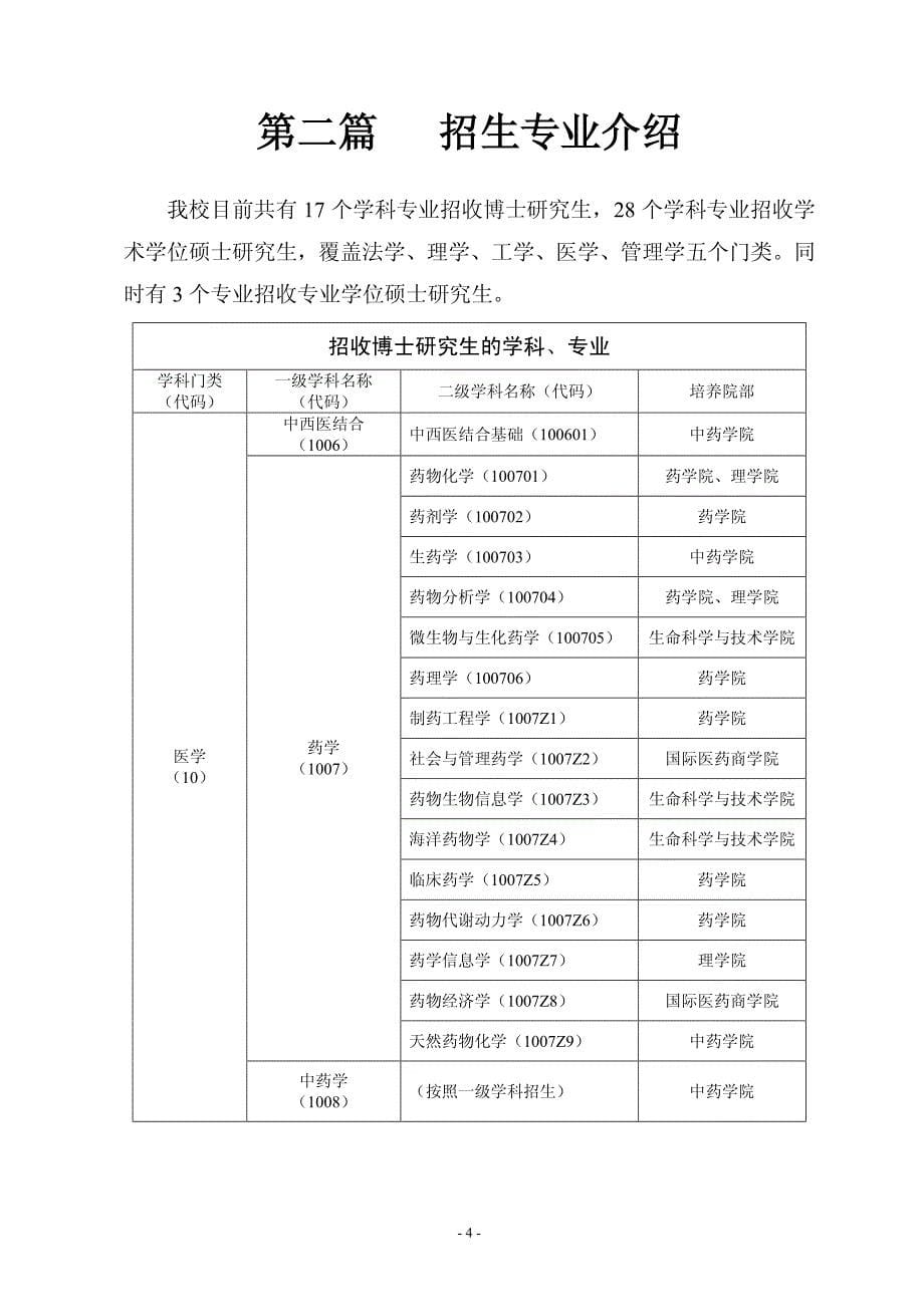 2015年中国药科大学硕士研究生招生宣传手册_第5页