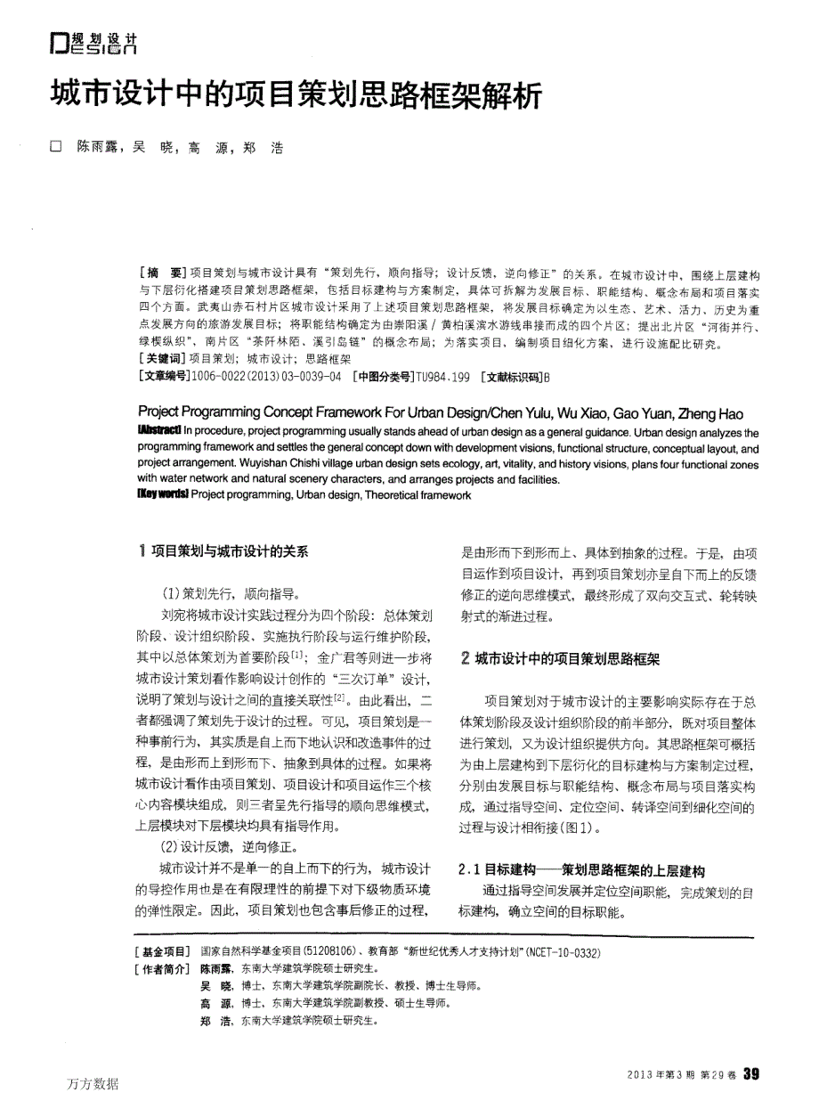 城市设计中的项目策划思路框架解析_第1页