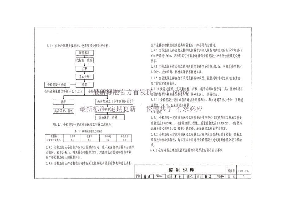 川14J171-TJ 全轻混凝土楼地面保温隔热建筑构造_第5页