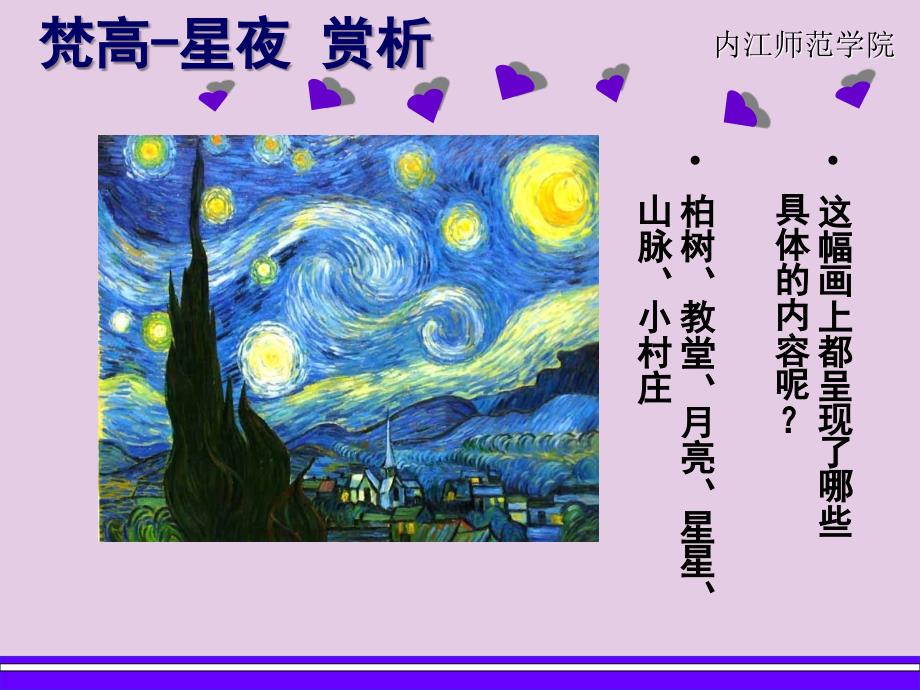 梵高-星夜 美术欣赏课_第4页