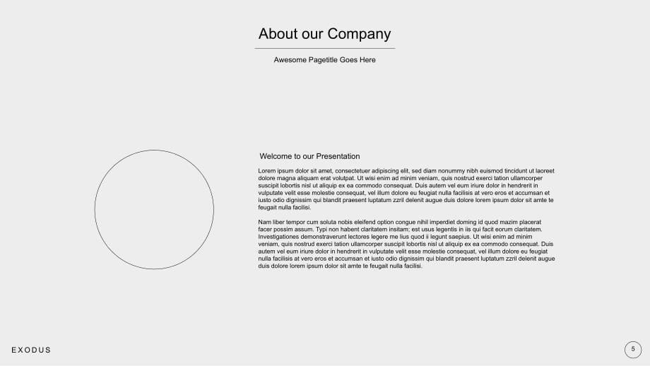 90页双配色动态黑白设计公司简介推介方案演示展示ppt模板_第5页