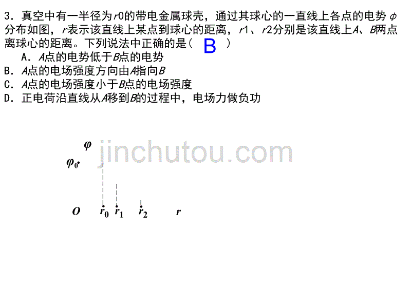 江苏省苏北四市2011届高三第三次调研考试物理试卷讲评ppt_第4页