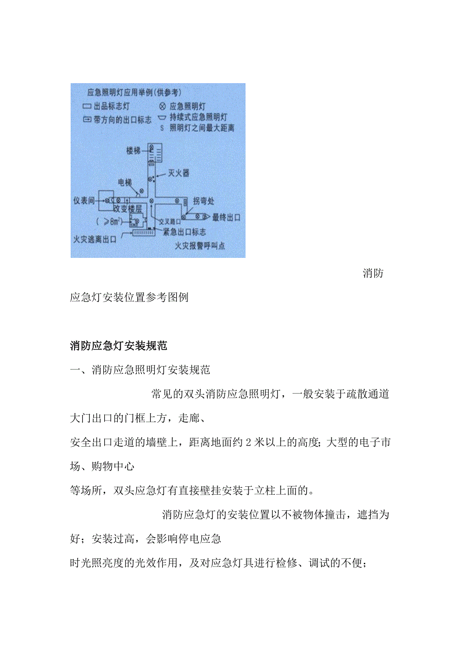 消防应急灯安装位置及安装规范_第2页