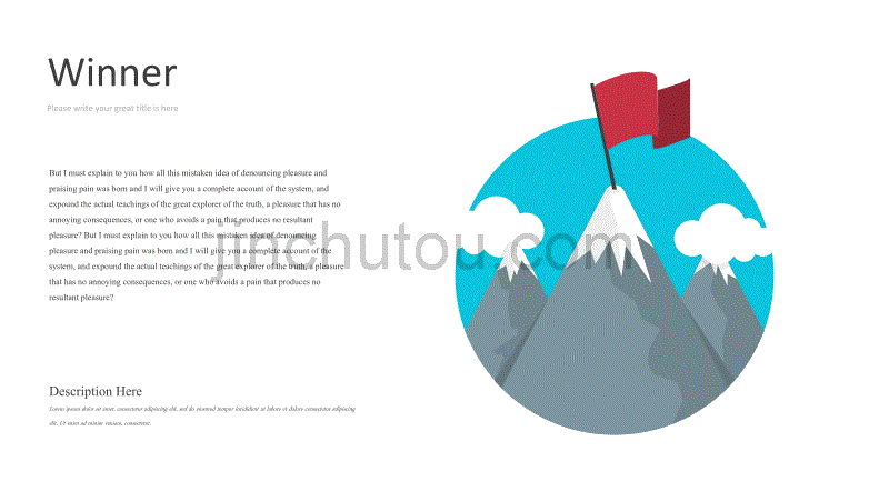 卡通配图ppt信息图表ppt模板_第4页