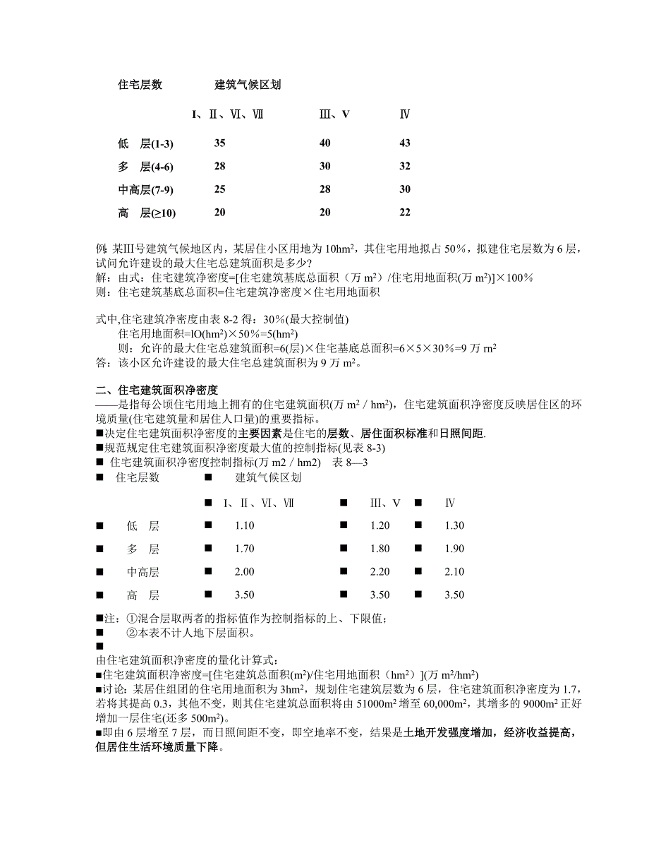 居住区规划设计8页_第3页