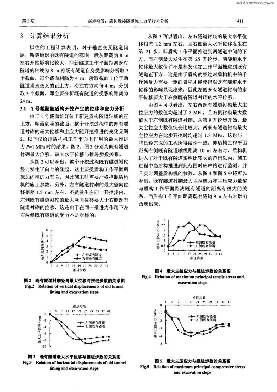 盾构近接隧道施工力学行为分析_第3页