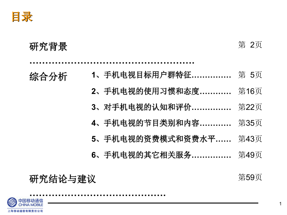 新生代-上海移动手机电视业务试点用户研究综合报告_第2页