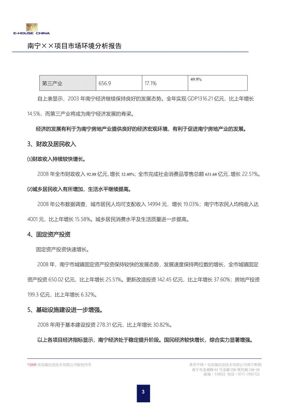 易居中国南宁项目商业部分市场环境分析报告_第5页