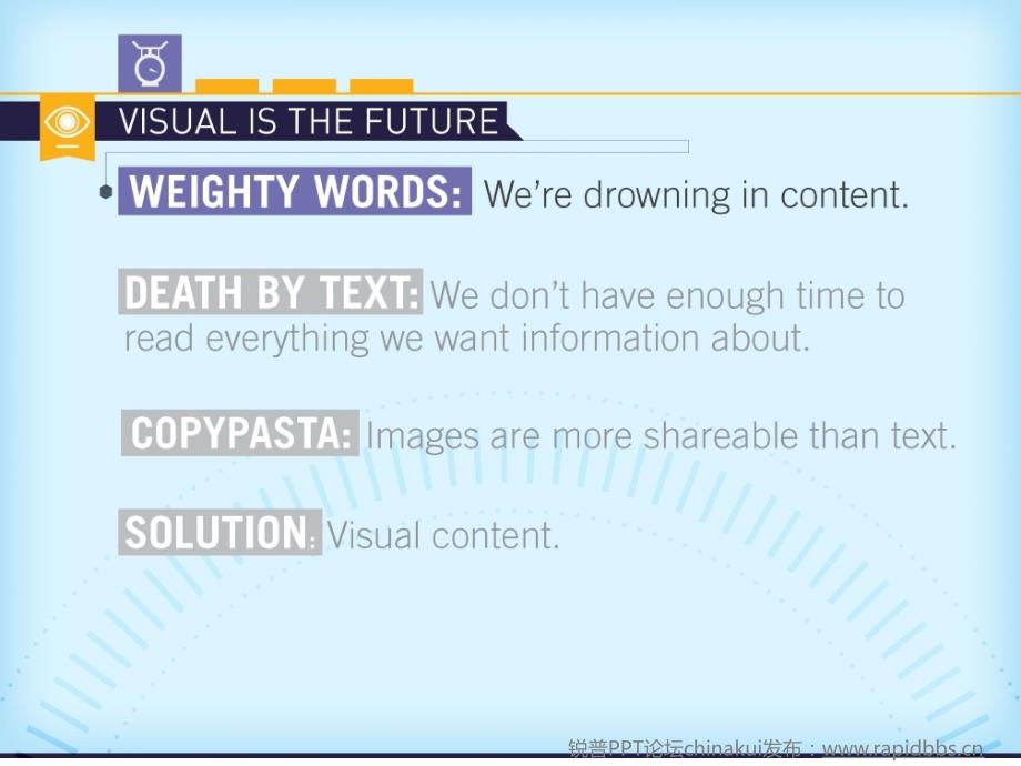 经典PPT逻辑范例visual content marketing_第2页