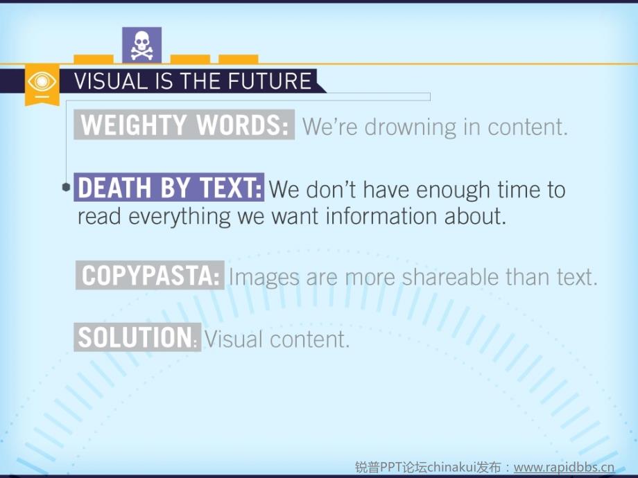 经典PPT逻辑范例visual content marketing_第3页