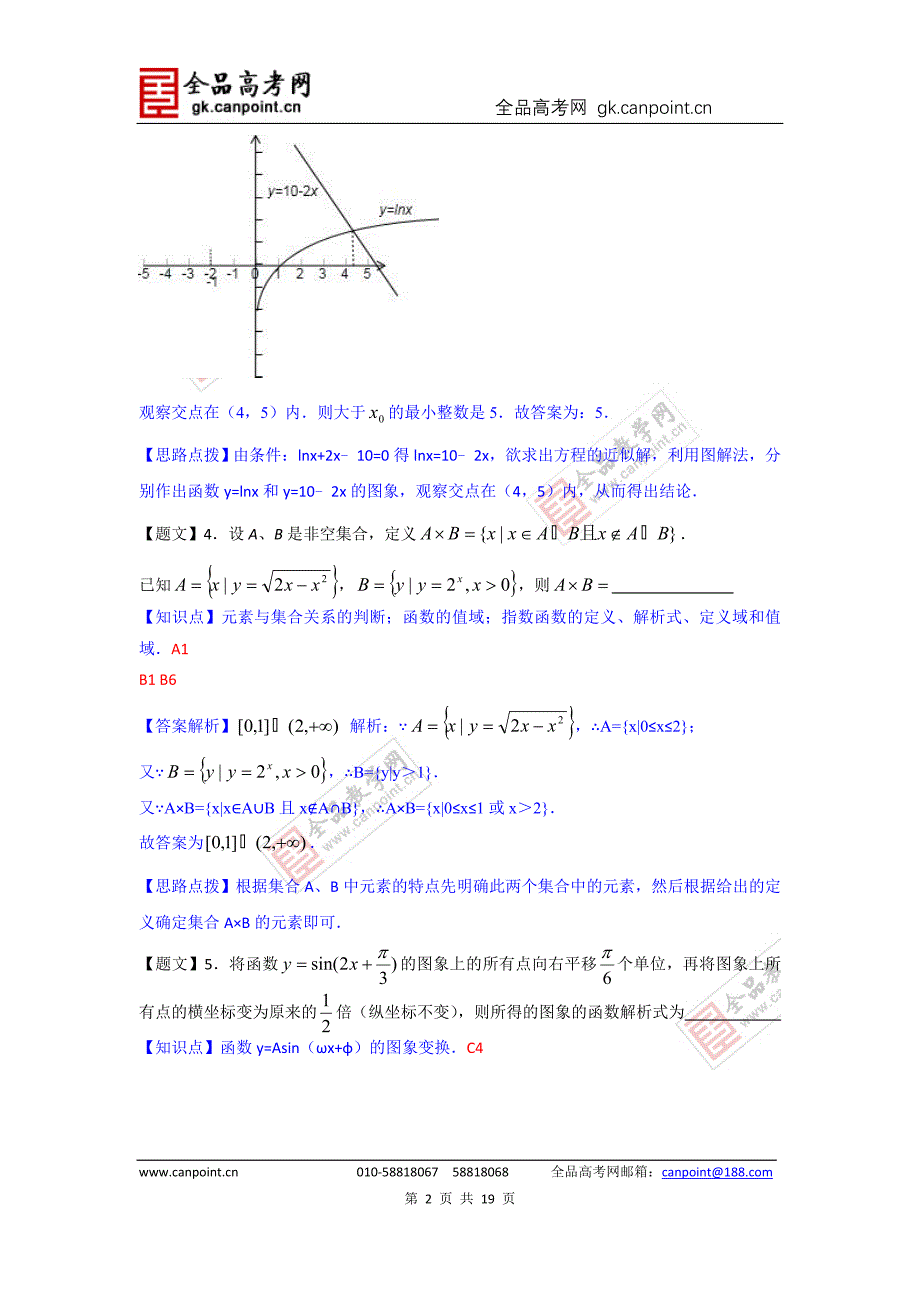 数学卷&#183;2015届江苏省高三8月开学考试（2014.08）_第2页