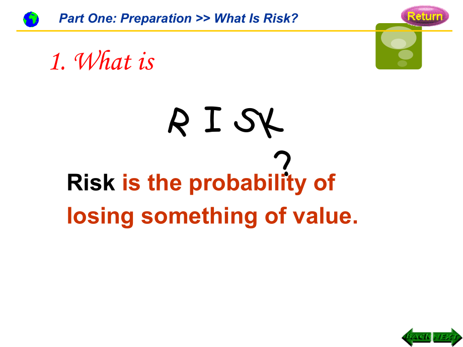 新编大学英语4unit6risks_第4页