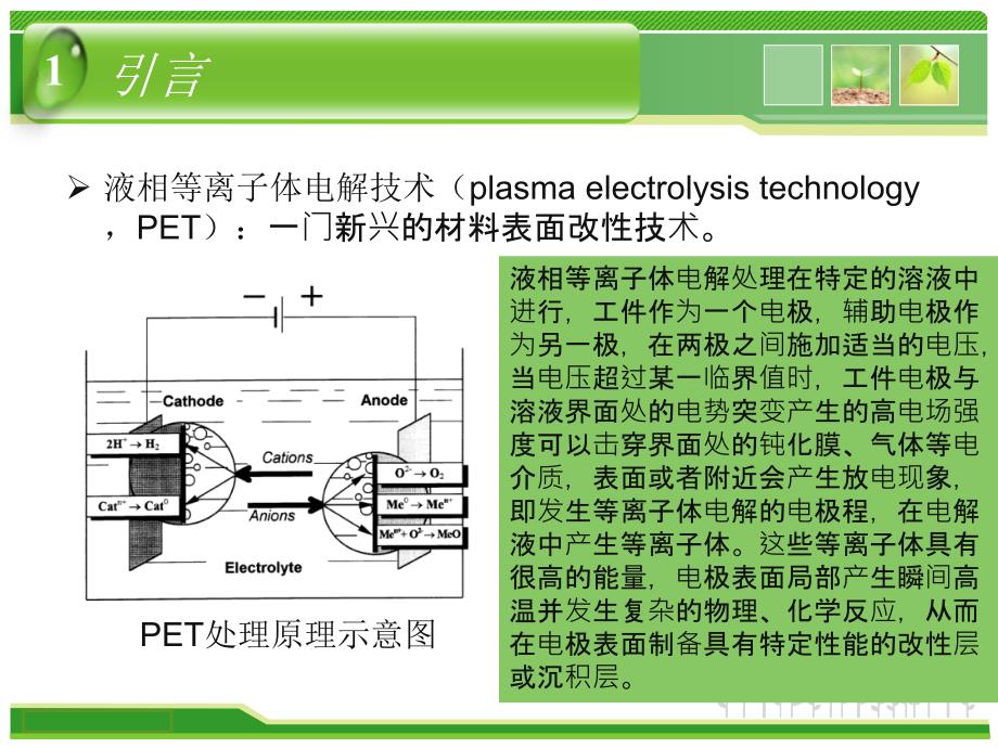 液相等离子电解技术的研究进展与应用_第3页